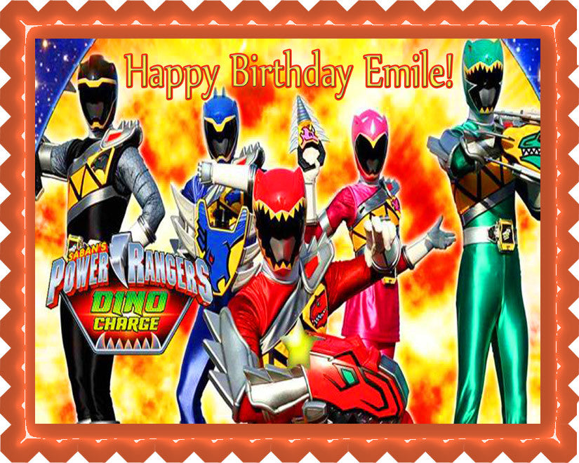 Other Cake Decorations Cake Toppers Power Rangers Dino Charge