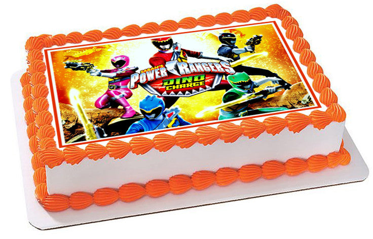 Power Rangers Dino Charge 2 Edible Cake Or Cupcake Topper Edible Prints On Cake Epoc - power rangers dino charge roblox
