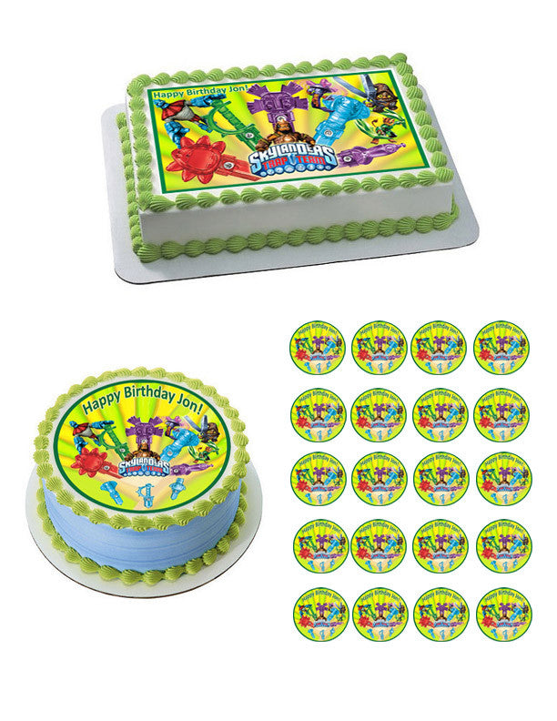 Skylanders Trap Team (Nr2) - Edible Cake Topper OR Cupcake Topper, – Edible Prints On Cake (EPoC)