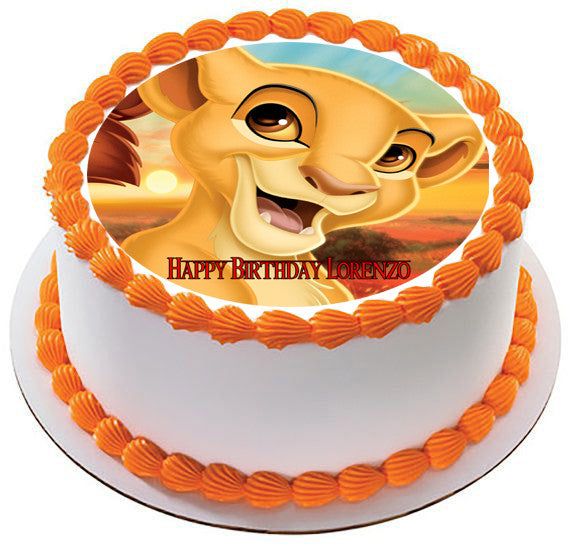Lion King Kiara Edible Birthday Cake Topper Or Cupcake Topper Edible Prints On Cake Epoc