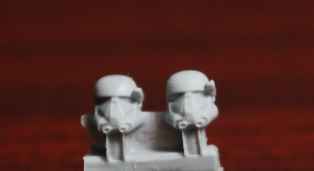 Death Troopers - Old Style (4 Heads) - Custom Alien Heads for SW: Legion