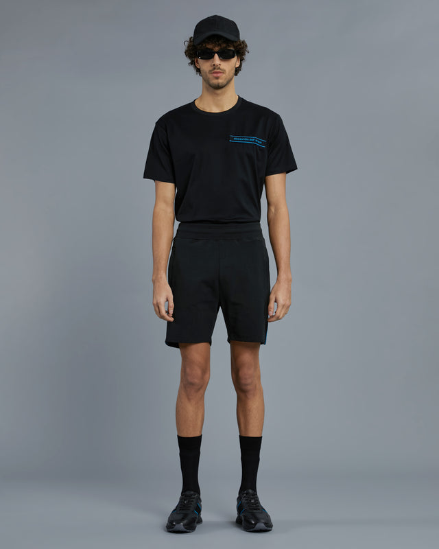 Picture of Contrasting Brand Tape Track Shorts