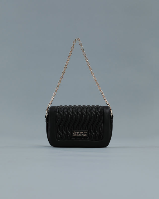 Picture of Mini Matelassé Crossbody Bag in Black