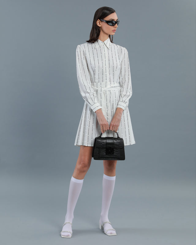 Picture of All-Over Logo Shirt Dress