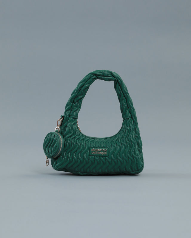 Picture of Matelassé Shoulder Bag in Green