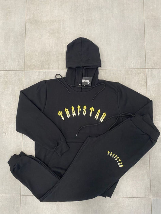 Conjunto Trapstar Black/Yellow – Dripping Store