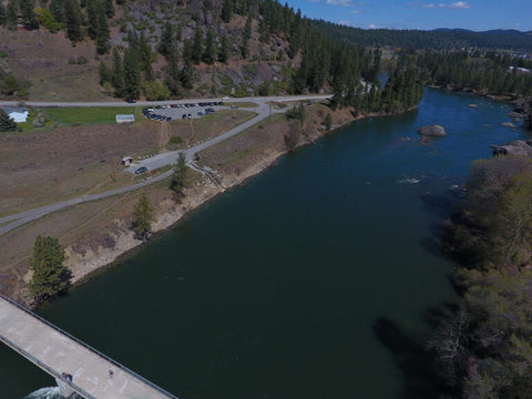 Spokane River Trailhead Parking and Access