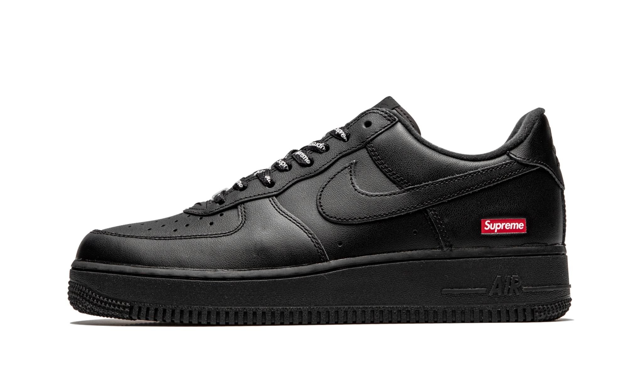 Supreme X Air Force 1 Low Box Logo Black - Culture Circle