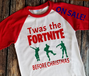 red fortnite shirt