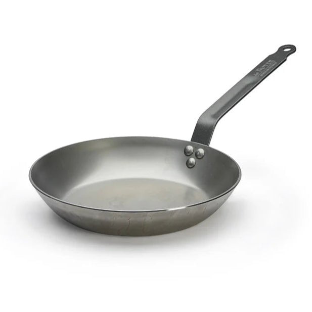 de Buyer - Carbone Plus Round Lyonnaise Frying Pan, ø26cm - Lacbleu Wines - DB5110.26 - 3011245110260