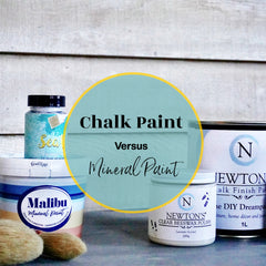 Chalk Paint versus Mineral Paint