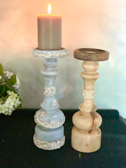 How to up cycle a Candlestick with Chalk paint. – Newton's Paints ...