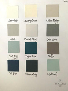 Paint Color Chart For Home