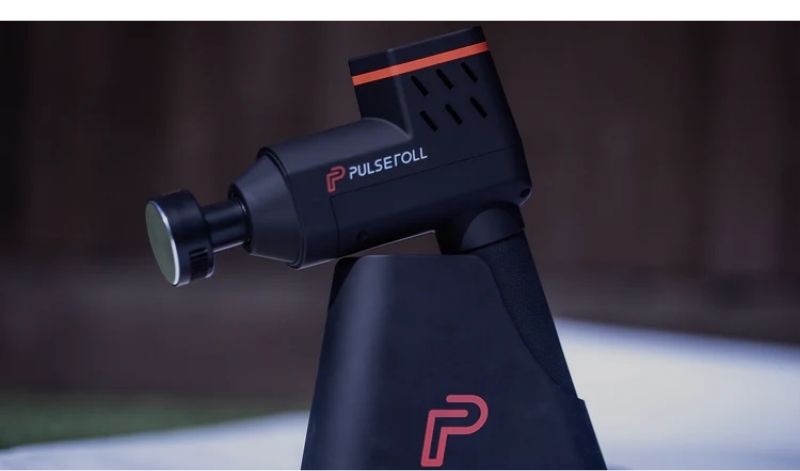 PulseRoll Heated Massage Gun Charging Image