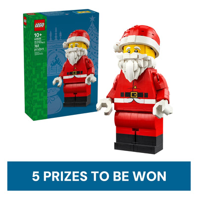 LEGO Up-Scaled Santa Minifigure (5 x Prizes)