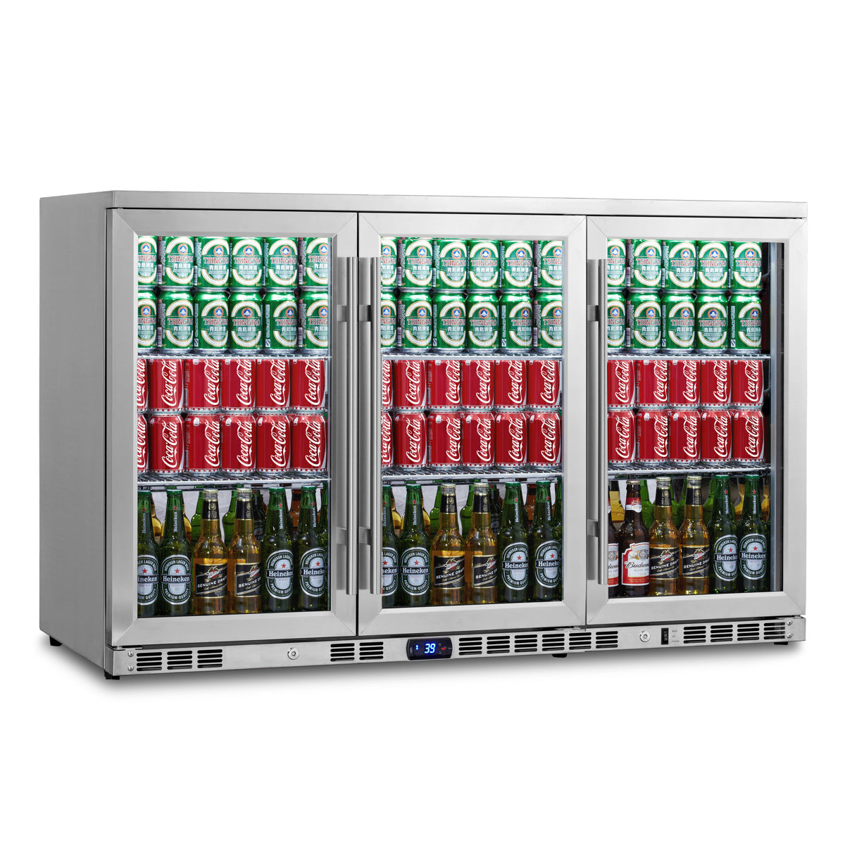 KingsBottle Display Beverage Cooler Commercial Refrigerator G80