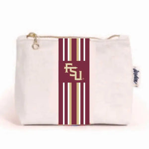 Small Canvas Pouch - Florida State University Seminoles - Hobby Card Shop