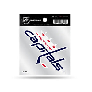 NHL Washington Capitals 4x4 Decal - Hobby Card Shop