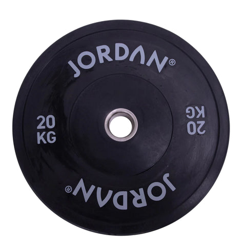 Jordan Fitness Black Olympic Rubber Bumper Plates sets 20kg JLBRTP2-20