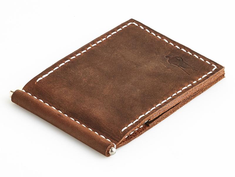 Premium Heritage Leather Money Clip
