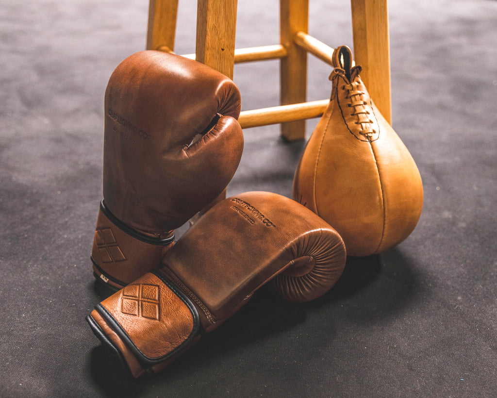 Bespoke Leather Vintage Boxing Gloves