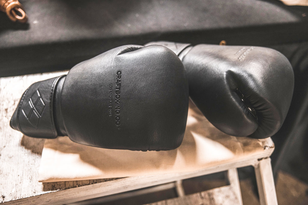 Bespoke Vintage Leather Boxing Gloves