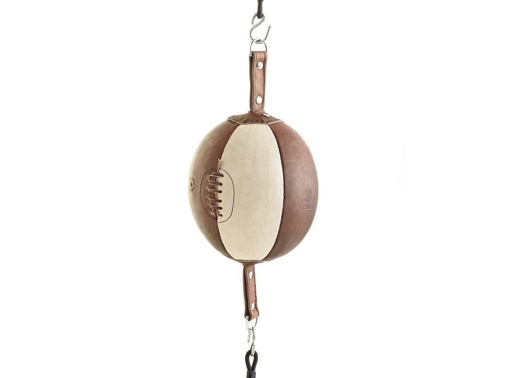 PRO Cream/Brown Leather Double Ended Speed Ball