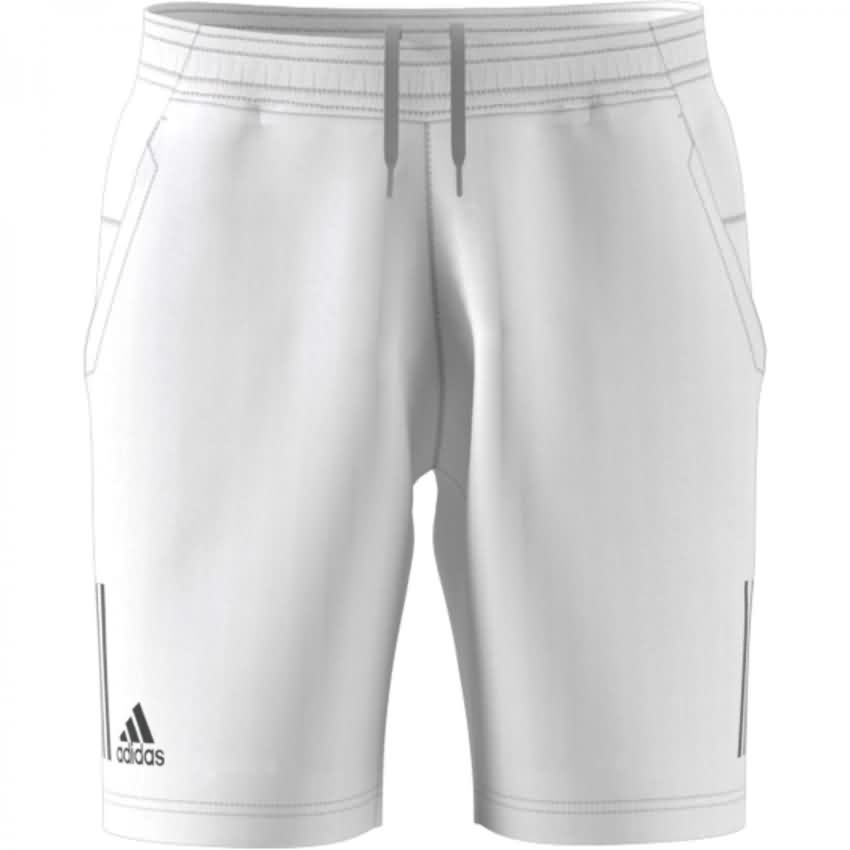 adidas Mens Tennis Club 3 Stripes Short