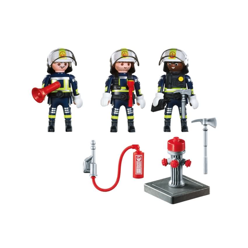 playmobil city action fire rescue mission