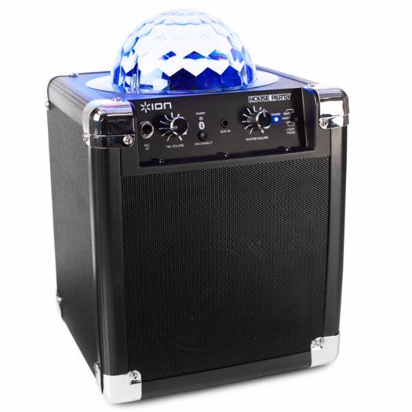 ion house party speaker with lights