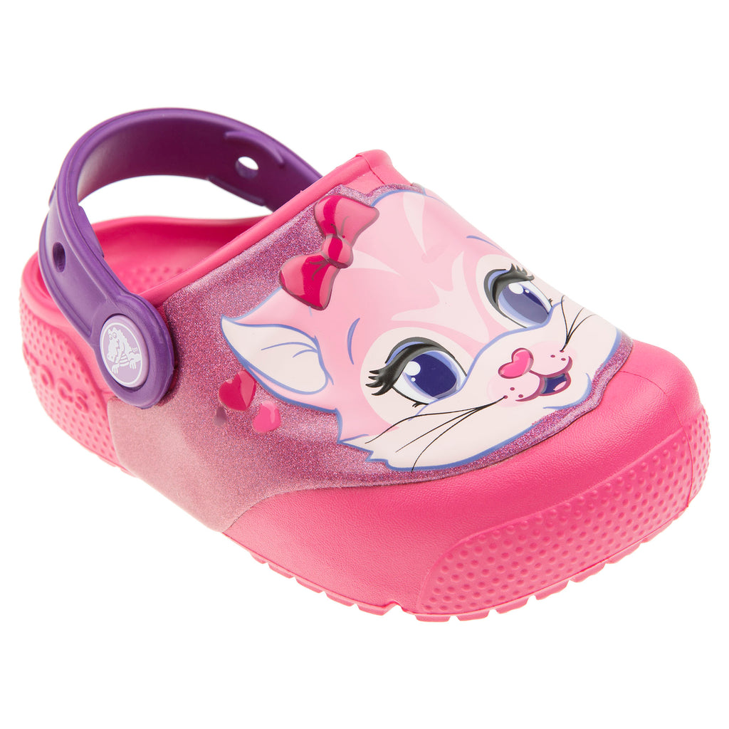 toddler girl light up crocs