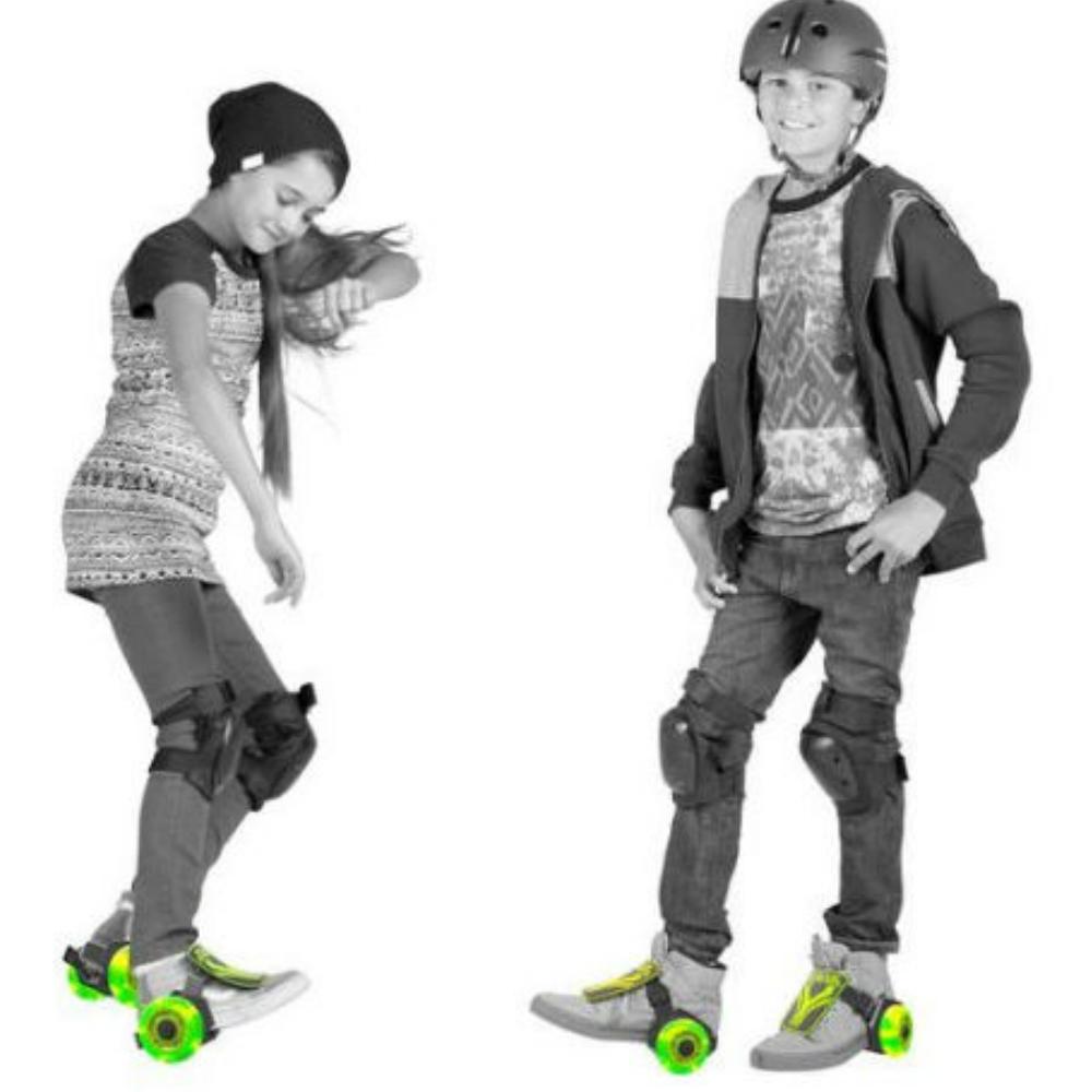 tennis shoes with roller skates built in