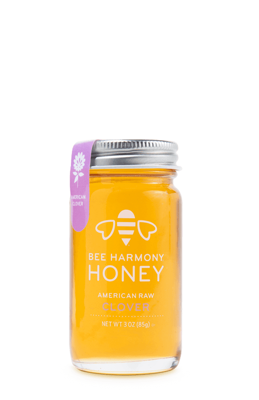 3oz Honey Jar with Silicone Jacket - Oil Slick