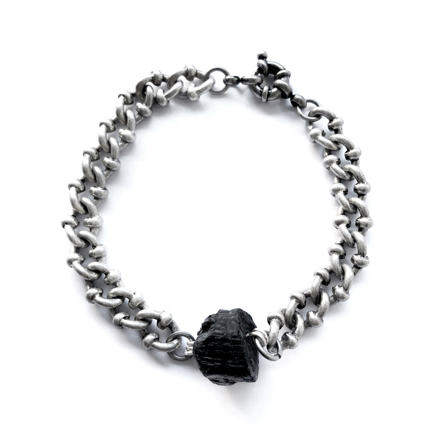 dark silver bracelet