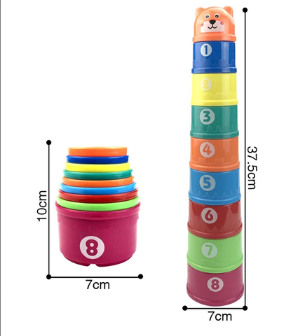 MONTESSORI STACKING CUPS