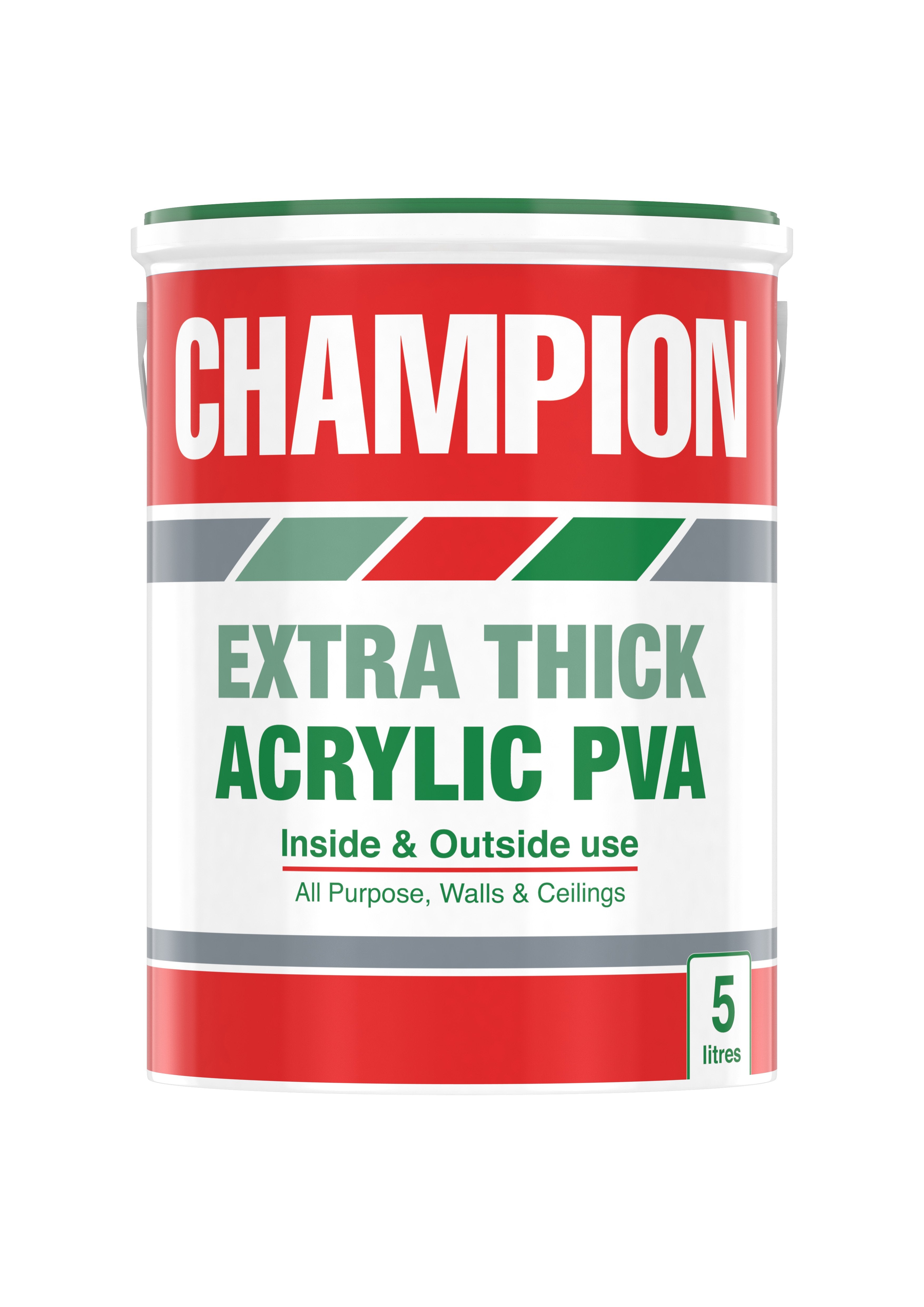 Champion Extra Thick Paint Acrylic Pva Cashbuild