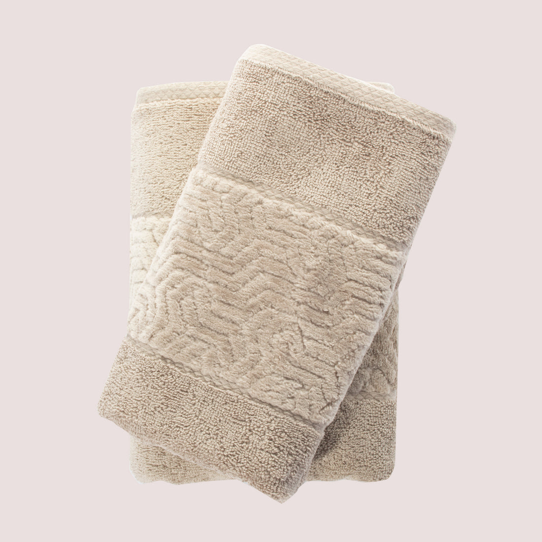 Toalla de baño Rubi 100% algodón egipcio 500 gramos Beige – Texdecor