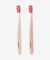 Whitening Toothbrush (2 packs) - White and Pink