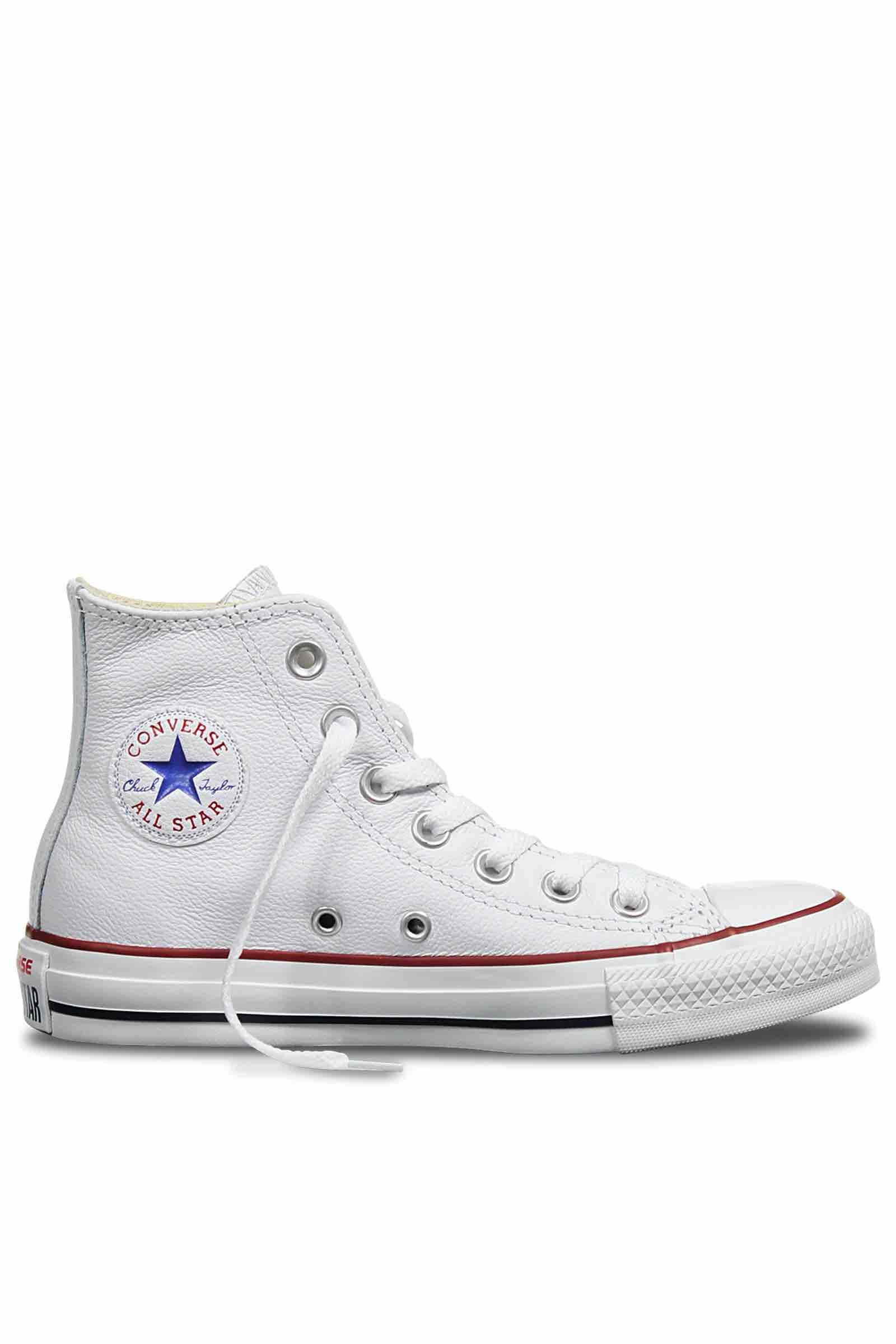 converse classic high white