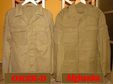 OKZK-D Afghanka Jacket Soviet Uniform m88 History Aafghan Reenactment