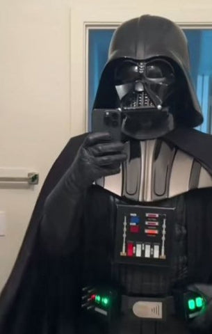 Darth Vader Suit costume boots mask Star Wars 501st Legion