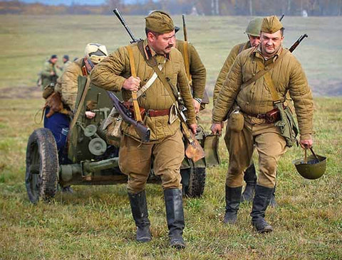 battles on the Borodino field WW2 reenactomet red army reenacting dot soles sapogi