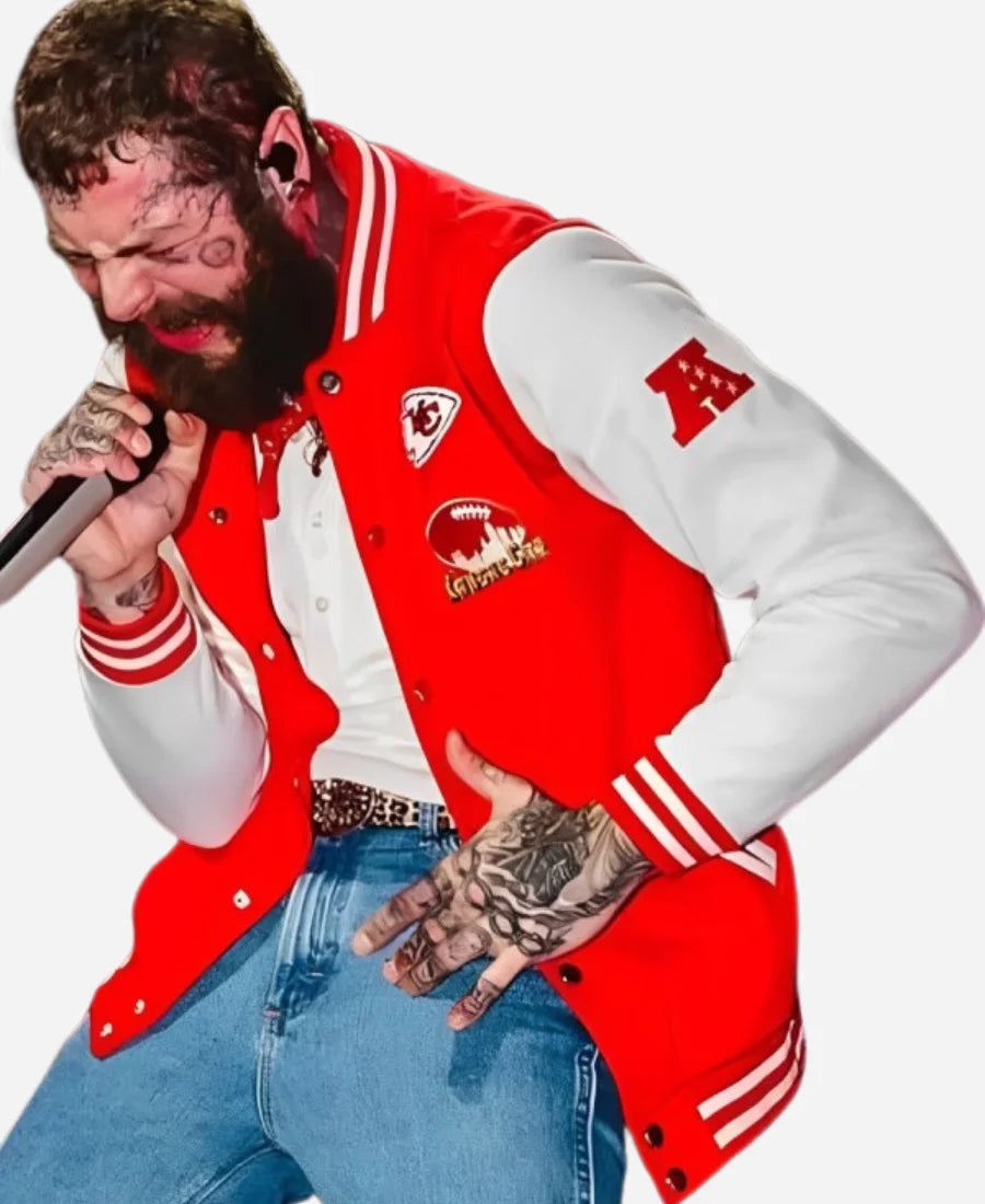 Super Bowl LVIII Post Malone Kansas City Chiefs Jacket