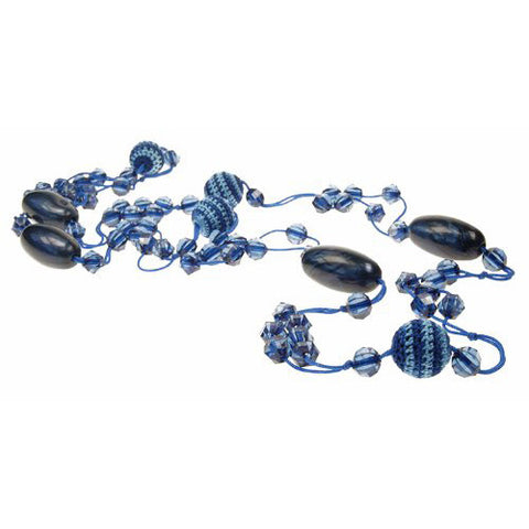 5 Stunning Beads & Ornaments Long Fashion Costume Jewellery Necklaces for Her. Each is completely different for a different mood & colour theme. Elegant, Fun, Crazy, Funky and a perfect novel Present idea, Each Packed in Janeo Organza Pouch