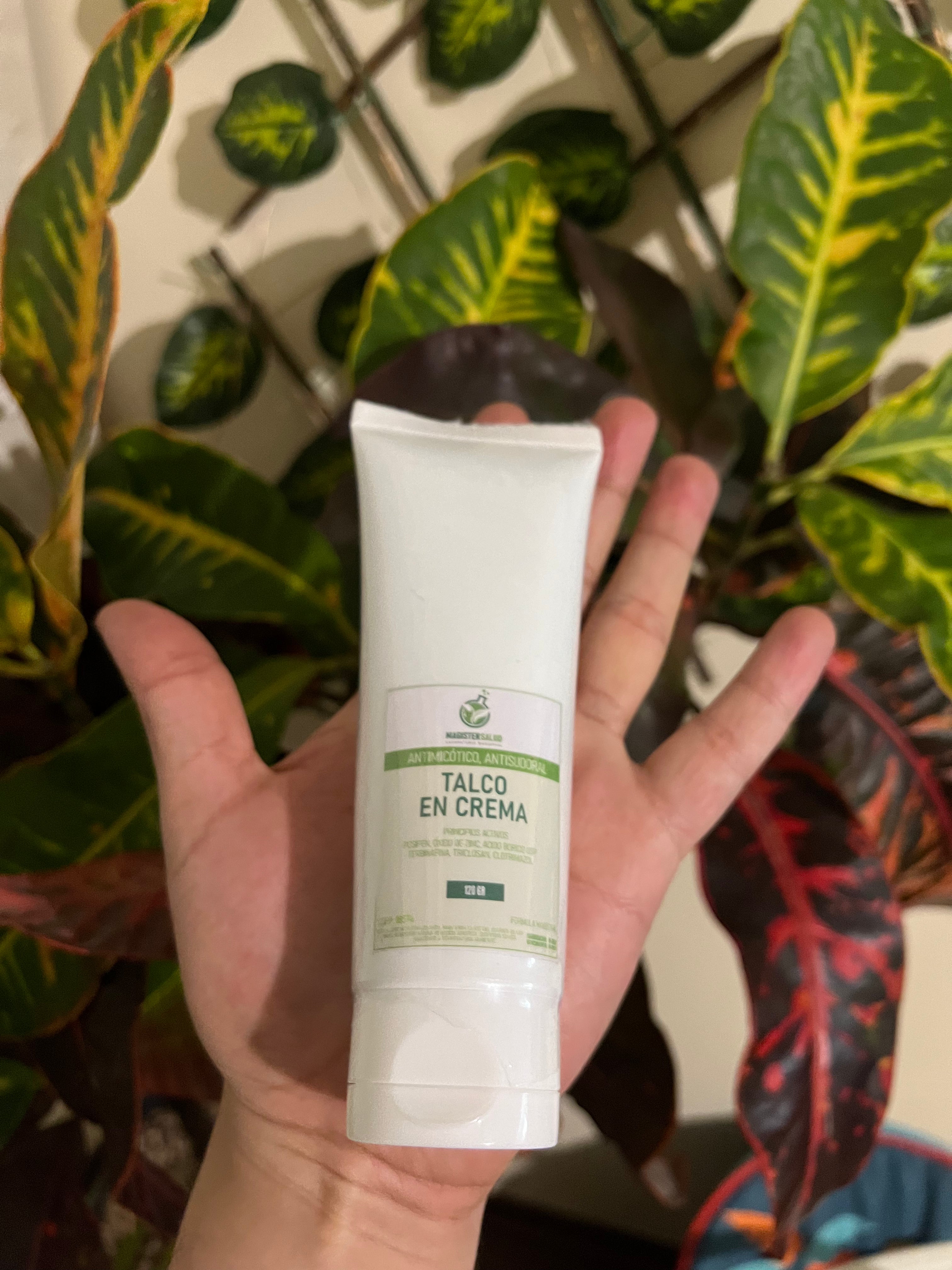 TALCO EN CREMA ANTIMICÓTICO ANTISUDORAL