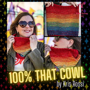 Born This Way Reversible Scarf and Abundance of Pride Cowl Yarn Pack