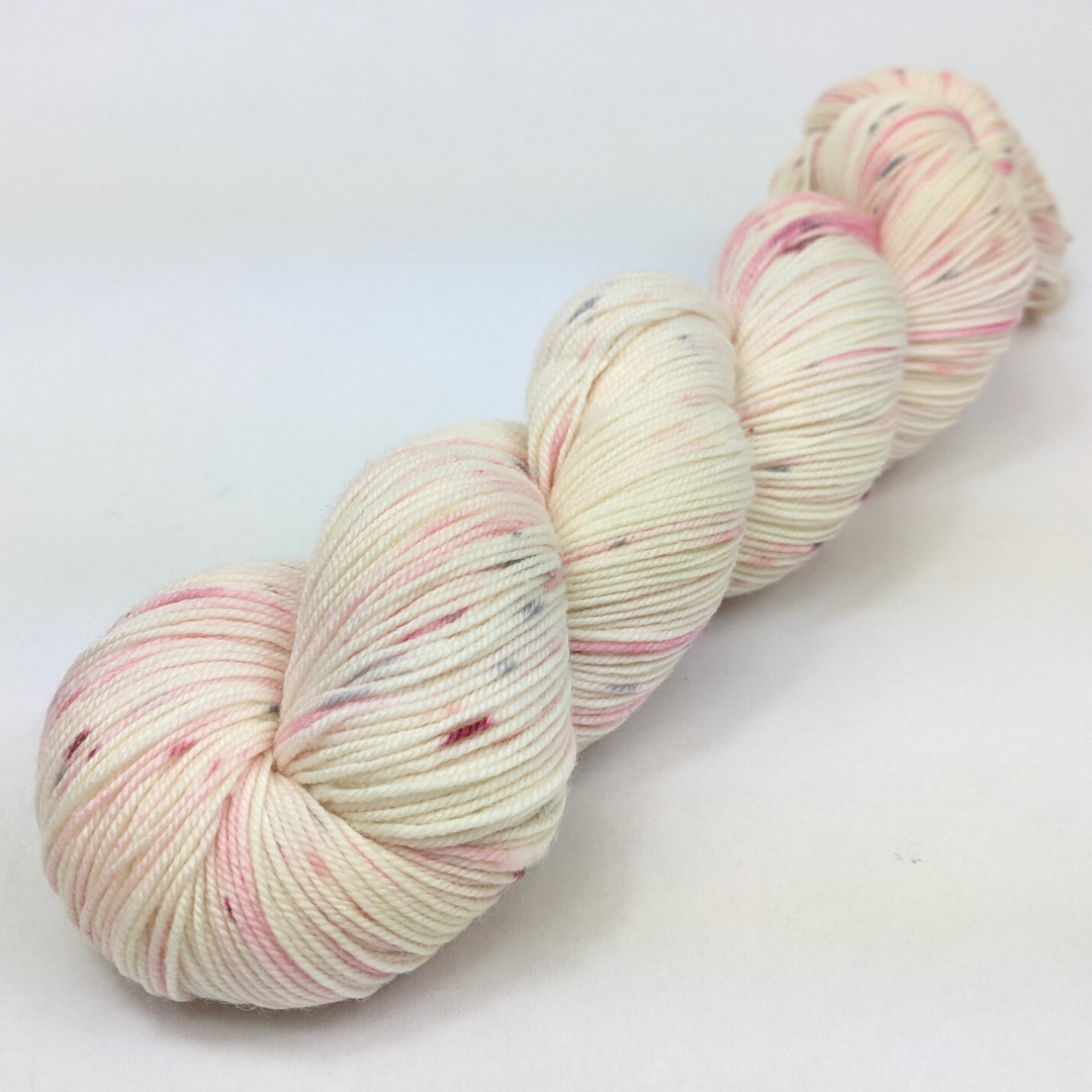 Knitcircus Yarns One Lump or Two 100g Speckled Handpaint skein, Tramp