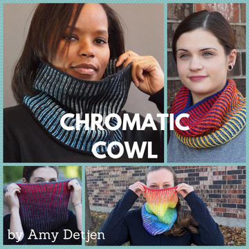 Born This Way Reversible Scarf and Abundance of Pride Cowl Yarn