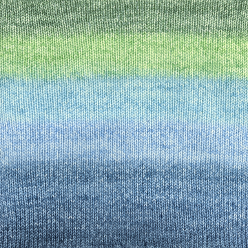 Knitcircus Yarns: The Knit Sky Panoramic Gradient, dyed to order yarn