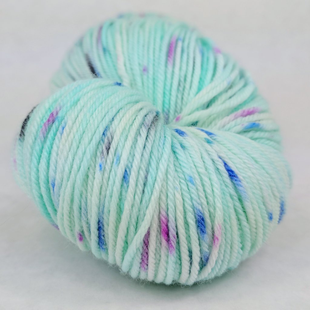 Space Is Big Really Big 100g Speckled Handpaint Skein Greatest Of Ease Ready To Ship Knitcircus Yarns